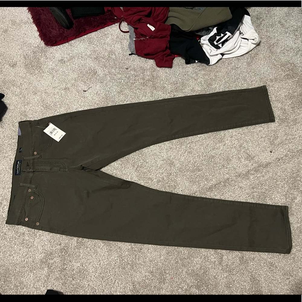 the lucky brand green jeans